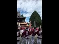 熊取町大森神社宮入 小垣内