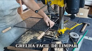 COMO FAZER UMA GRELHA FÁCIL DE LIMPAR