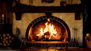 Cozy Fireplace 3 Hrs 🔥 Burning Fire and Cozy Atmosphere