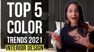 INTERIOR DESIGN COLORS OF THE YEAR 2021 😱 | TOP 5 COLOR TRENDS 2021 | Home Decor Tips & Ideas