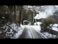 【車載動画】東みよし町雪の西庄（加茂山）