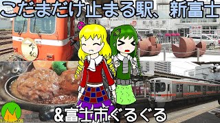 ハンバーグ、レトロ車両、静かな新富士駅を一度に楽しめる富士市【Chanornia】