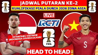 INDONESIA DIUNGGULKAN! Jadwal Timnas Indonesia vs Vietnam -Head To Head Kualifikasi Piala Dunia 2026