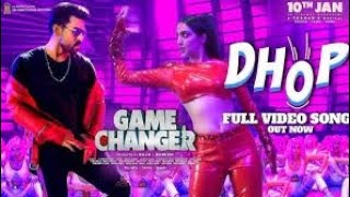 Dhop-Lyrical | Game Changer | Ram Charan, Kiara Advani | ThamanS| Shankar