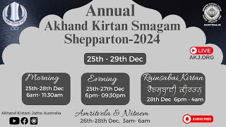 27th Dec Evening Diwan - Shepparton Annual AKJ Smagam 25th Dec - 29th Dec 2024