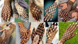 Simple Mehndi Design/Check Mehndi Design Back Hand/Trending beautiful mehndi design/Mehndi Design