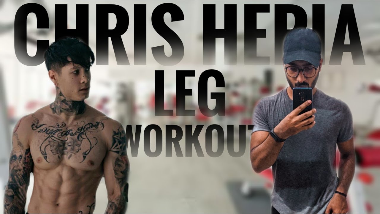 I TRIED CHRIS HERIA LEG WORKOUT// CALISTHENICS - YouTube