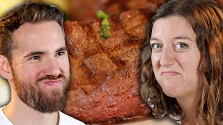 Steak Lovers Eat Steak While Learning Facts About Cows