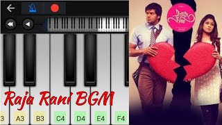 Raja Rani Theme | John Love BGM | Easy Piano Tutorial | Perfect Piano