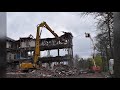 Union college demolition by Jackson Demolition