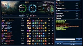 RK Teemo C+ 11勝11負 4-7-9 vs潘森 打醬油QQ AD JG 猛猛der