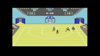 GBA Championship Basketball Two on Two (Commodore 64 Version) - Exhibition Mode Longplay