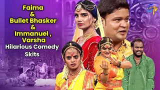 Faima, Bullet Bhasker, Immanuel  & Varsha Hilarious Comedy Skits | Extra Jabardasth | ETV Telugu