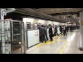 【名市交】東山線 伏見駅　ホーム柵稼働後の様子