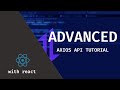 React Axios | Advanced Tutorial for Axios with React Js for a REST API 2024