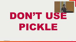 Rehabilitating Pickle