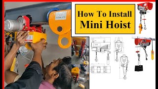 How to Install Mini Electric Hoist with Electric Trolley | RMS ENGINEERS