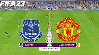 FIFA 23 | Everton vs Manchester United - Match Premier League English - PS5 Full Gameplay