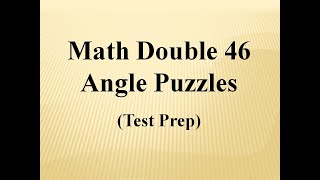 Angle Puzzles