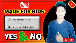 yes it's made for kids in hindi || made for kids kab daale || yes and no konsa dalu