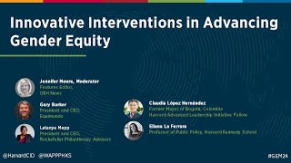 GEM24 Panel 1: Innovative Interventions in Advancing Gender Equity