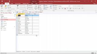 SQL in MS Access - Generate Tables from Queries INTO