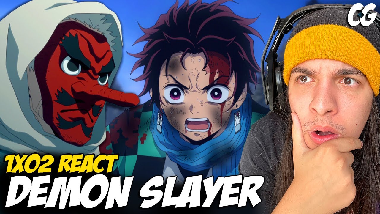 Urokodaki Treinando O Tanjiro React Demon Slayer Ep 2 Temporada 1