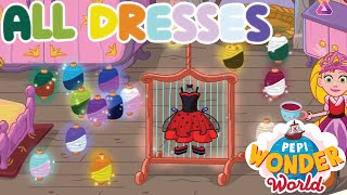 Pepi Wonder World SECRETS: HOW TO GET ALL DRESSES! SEGREDOS Pepi Wonder World: TODOS OS VESTIDOS