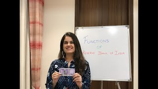 Functions of the Reserve Bank of India by Vidhi Kalra