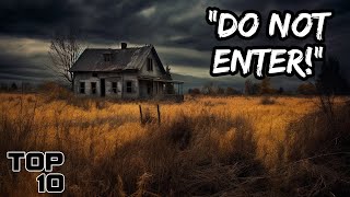 Top 10 Haunted Houses You Should Enter At Your Own Risk