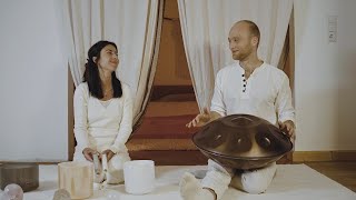 Deep Meditation Journey | Handpan & Crystal Bowls | Malte Marten & Mailys Soret