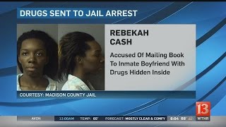 Jail guards find drugs hidden in book