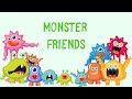 Monster Friends: A Fun Friendship & Kindness Song for Kids | Kiddos Fun Hub