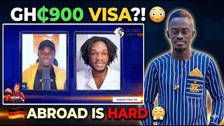 I Got My Germany Visa With Just GH₵900 😳 – Lil Win Paid My Flight But Abroad Is Not Easy!