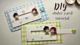 DIY Slider Card Tutorial | Easy & Creative Handmade Card Idea!💗