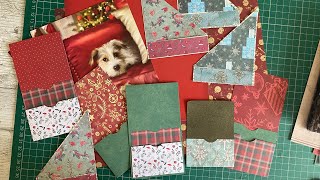 Make Christmas junk journal ephemera for upcoming journals + some news on 500 subscribers giveaway