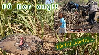 Making Jaggery in Mizo/Kurtai her tluk² ang aw!!