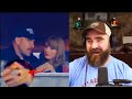 Jason Kelce’s Reaction to Taylor Flashing Engagement Ring on Date with Travis at Yankee Stadium