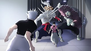 Gojo goes Berserk Mode on Sukuna Mahoraga & Agito - Gojo vs Sukuna - Jujutsu Kai