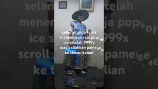 Selamat anda telah menemukan raja pop ice