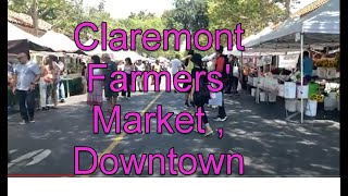 Claremont Farmers’ Market, Downtown , 4K on iphone XR