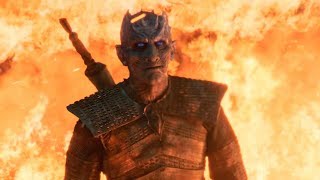 Jon and Daenerys vs The Night King | Dragon Fight | GAME OF THRONES 8x03 [HD] Scene