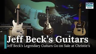 Jeff Beck's Iconic Guitars on Display Ahead of Auction at Christie's | DRM News | AJ1I