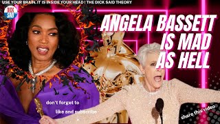 Angela Bassett Mad As Hell ! #angelabassett #oscar #jamieleecurtis #academy #awards #2023