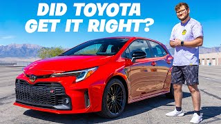 First Drive in Toyota's New Corolla GR