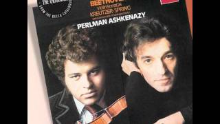 Beethoven violin sonata No 9 Kreutzer Mvt 1 (1/4) Perlman