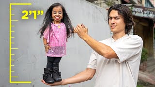 I Spent 24 Hours with the World's Shortest Woman