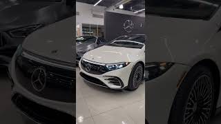 Is this the best electric car? New Electric Mercedes EQS #shorts #youtubeshorts