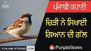 ਚਿੜੀ ਨੇ ਸਿਖਾਈ ਗਿਆਨ ਦੀ ਗੱਲ - ਪੰਜਾਬੀ ਕਹਾਣੀ  | Punjabi Kahani - chidi ne sikhayi gal | Punjabi Stories