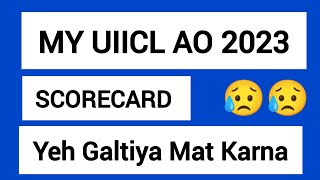 My UIICL AO 2023 Scorecard l #uiiclao